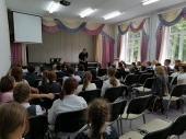  Владимир Григорьевич Михельсон в гостях у учащихся Серединской школы