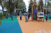 Открытие детской площадки