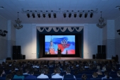 «Россия - Родина моя» - под таким названием прошла литературно-музыкальная композиция для школьников в Шаховском Доме культуры