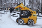 Первые снегопады показали готовность дорожных и жилищно-коммунальных служб к работе в зимних условиях в поселке Шаховская
