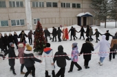 Дубранивской СОШ прошёл долгожданный Новогодний праздник для учащихся 1-9 классов