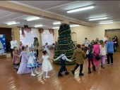 В Степаньковском ДК прошла новогодняя конкурсно-развлекательная программа для детей