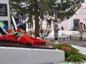 В с. Середа состоялось торжественное возложение, посвящённое 81-й годовщине освобождения Шаховского района