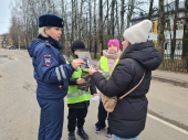 В городском округе напомнили о важности использования фликеров.