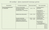 20 ноября – День правовой помощи детям