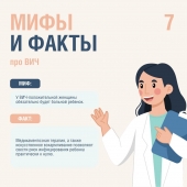 В преддверии Всемирного дня борьбы со СПИДом (1 декабря) – мифы и факты об этой болезни