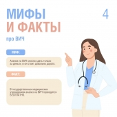 В преддверии Всемирного дня борьбы со СПИДом (1 декабря) – мифы и факты об этой болезни