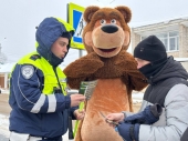В Шаховской пешеходам напомнили о дорожной безопасности