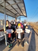 Для учащихся 5х классов было проведено внеклассное мероприятие "РЖД. Безопасность детей."
