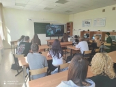 27 марта в Раменской школе прошла тематическая встреча со школьниками