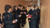 В ОМВД России «Шаховской» прошел строевой смотр личного состава